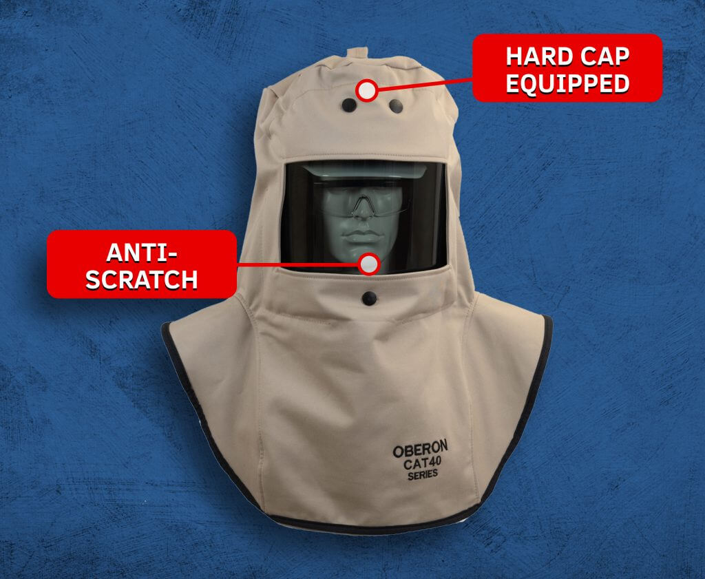 40 Cal CAT™ Arc Flash Hood, Coat, and Bib Suit Set